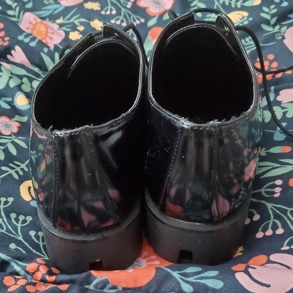 Outsider 67 Size 10 NWOT Black Vinyl Creepers - Picture 4 of 8